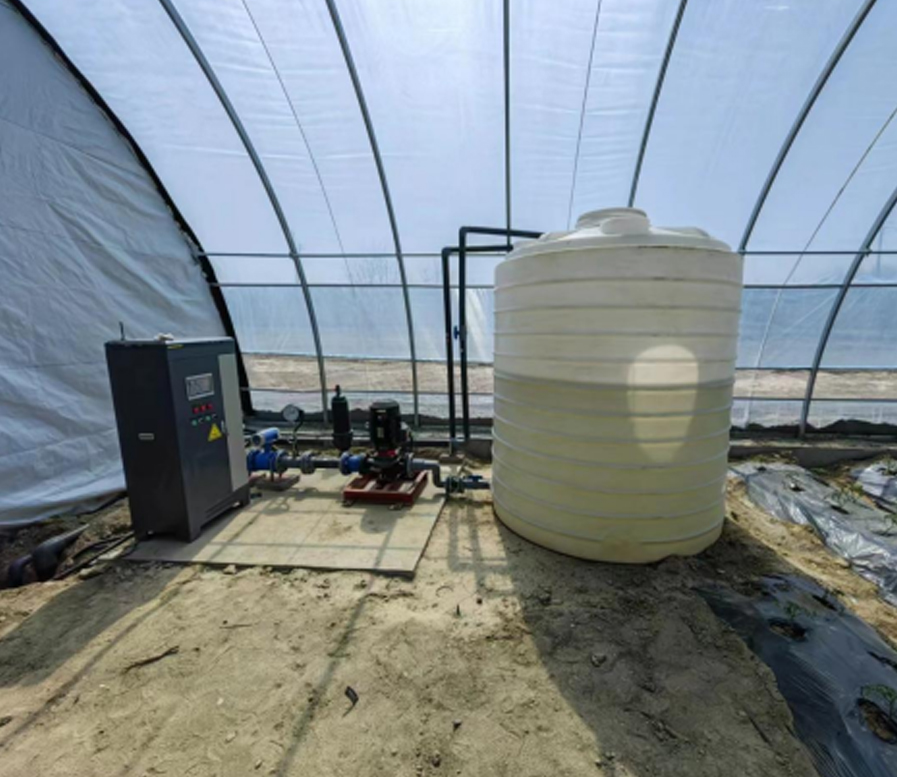 新疆奎屯129团智能温室智能水肥一体化项目