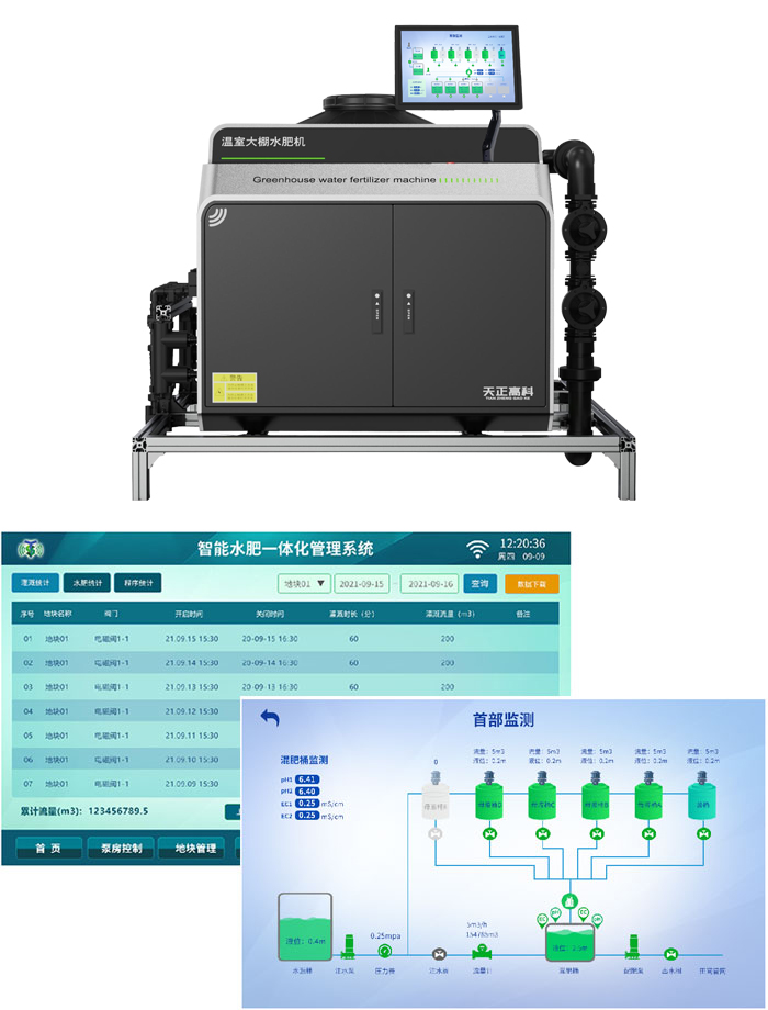 Intelligent Water Fertilizer Integrated Machine